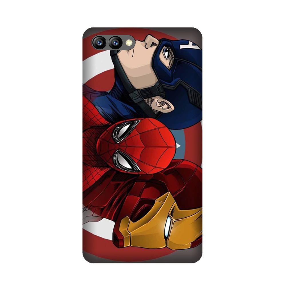 Superhero Mobile Back Case for Honor 10 (Design - 311)