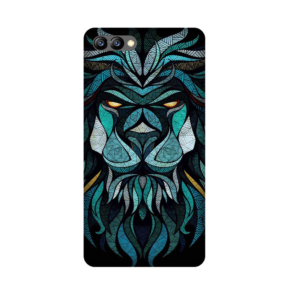 Lion Mobile Back Case for Honor 10 (Design - 314)