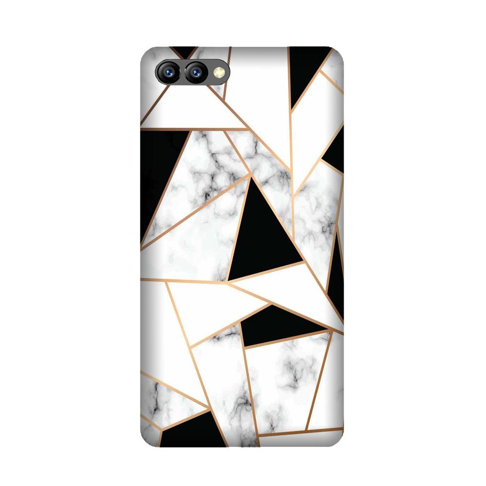Marble Texture Mobile Back Case for Honor 10 (Design - 322)