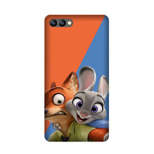 Cartoon Mobile Back Case for Honor 10 (Design - 346)