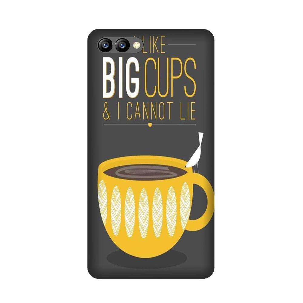 Big Cups Coffee Mobile Back Case for Honor 10 (Design - 352)