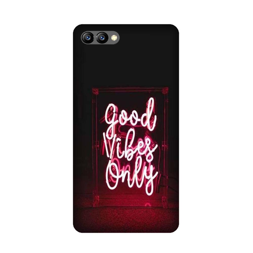 Good Vibes Only Mobile Back Case for Honor 10 (Design - 354)
