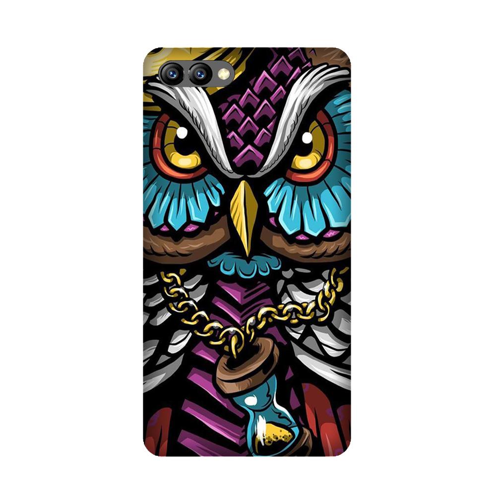 Owl Mobile Back Case for Honor 10 (Design - 359)