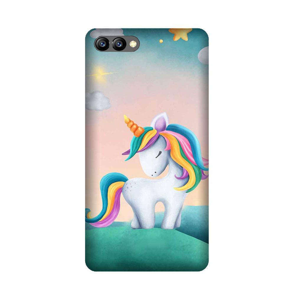 Unicorn Mobile Back Case for Honor 10 (Design - 366)