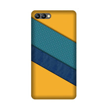 Diagonal Pattern Mobile Back Case for Honor 10 (Design - 370)