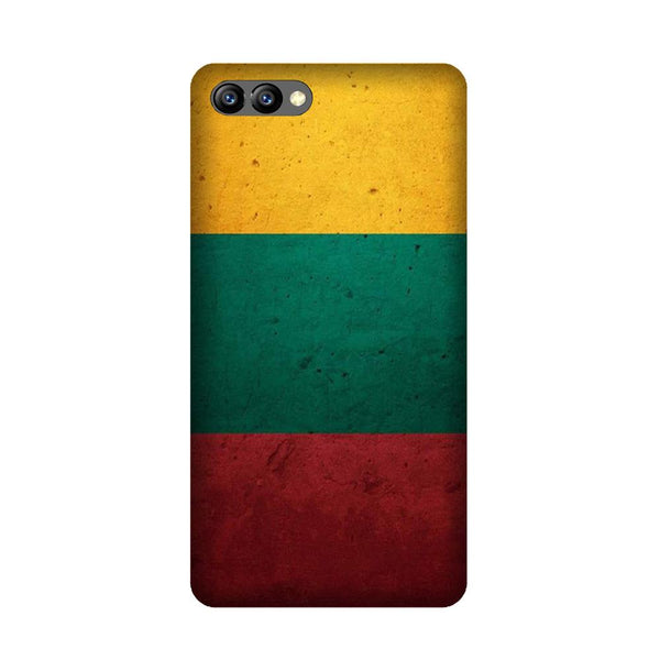 Color Pattern Mobile Back Case for Honor 10 (Design - 374)