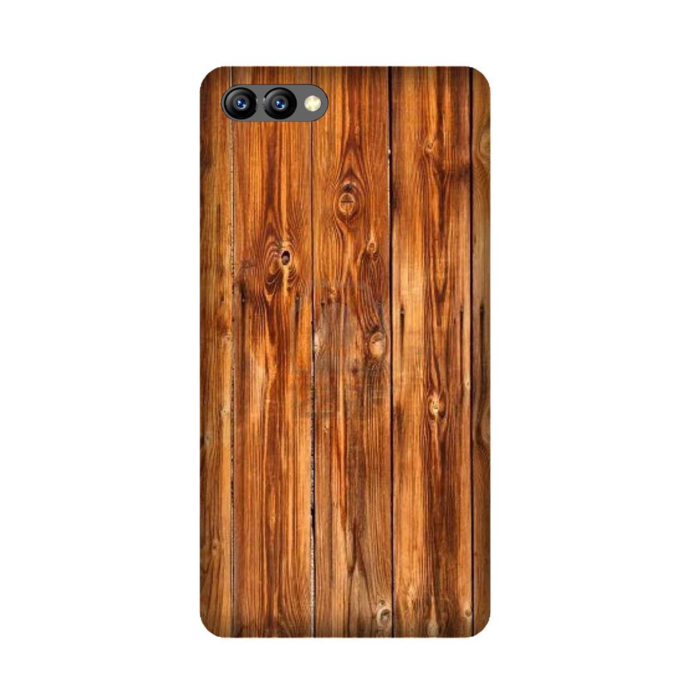 Wooden Texture Mobile Back Case for Honor 10 (Design - 376)