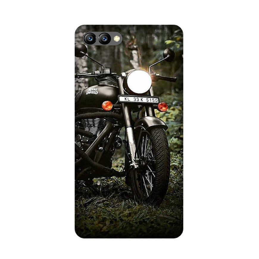 Royal Enfield Mobile Back Case for Honor 10 (Design - 384)