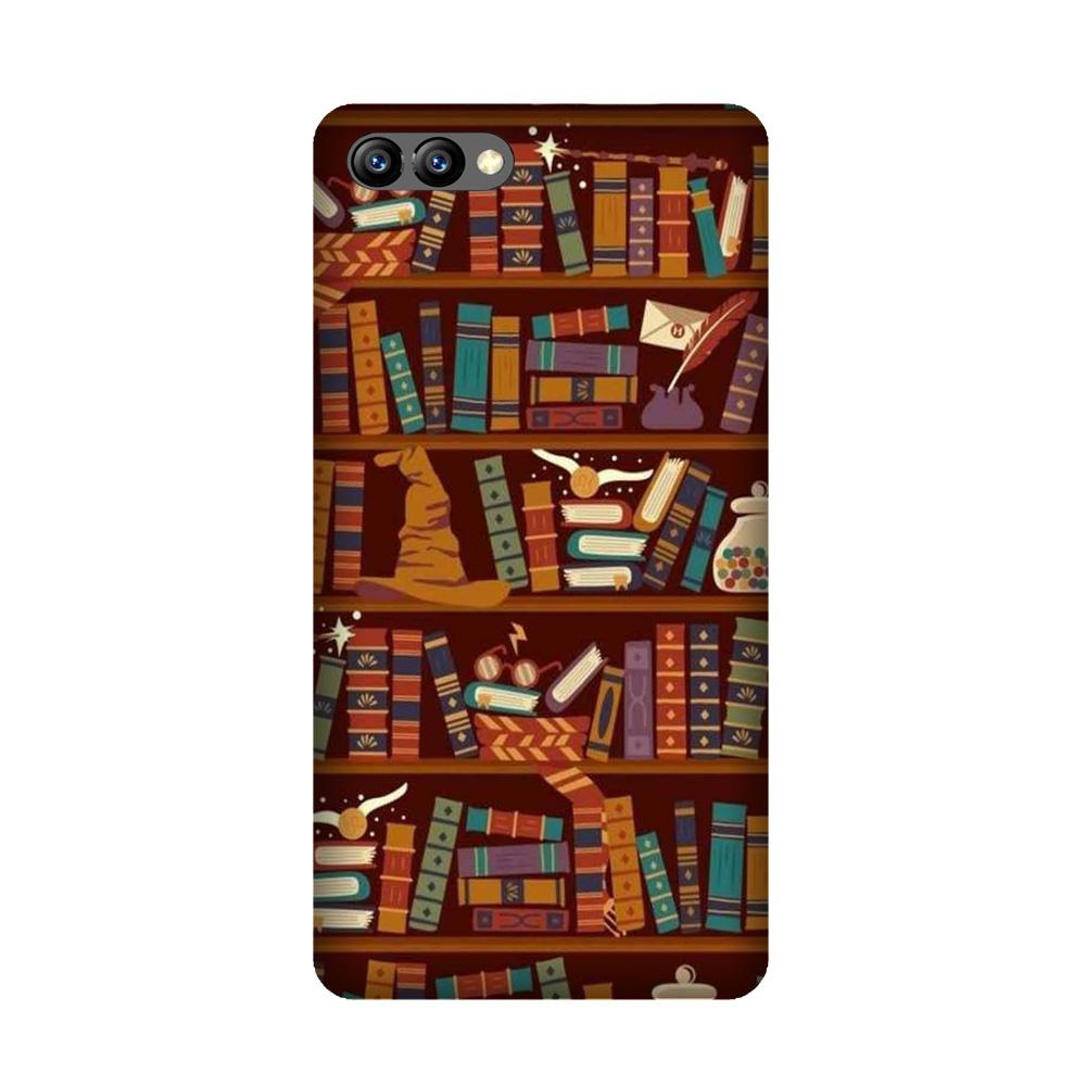 Book Shelf Mobile Back Case for Honor 10 (Design - 390)