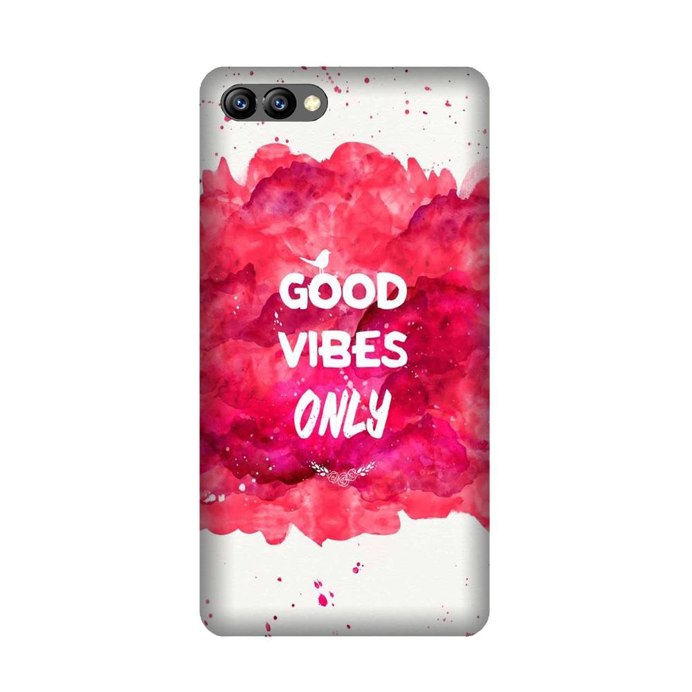 Good Vibes Only Mobile Back Case for Honor 10 (Design - 393)