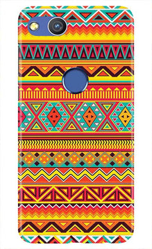 Zigzag line pattern Mobile Back Case for Honor 8 Lite (Design - 4)