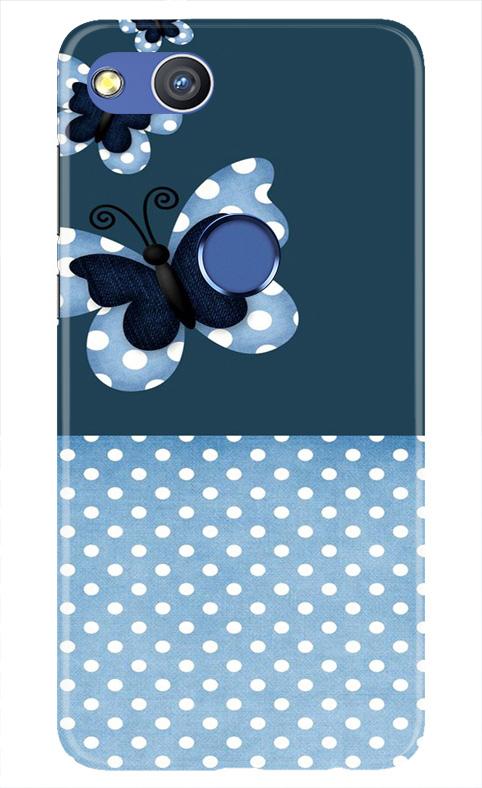 White dots Butterfly Case for Honor 8 Lite