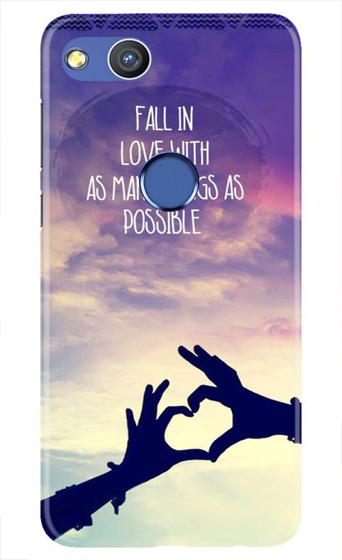 Fall in love Case for Honor 8 Lite