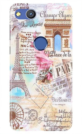 Paris Eiftel Tower Case for Honor 8 Lite
