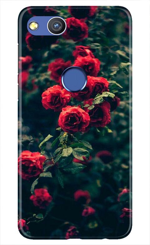 Red Rose Case for Honor 8 Lite