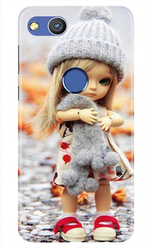 Cute Doll Mobile Back Case for Honor 8 Lite (Design - 93)