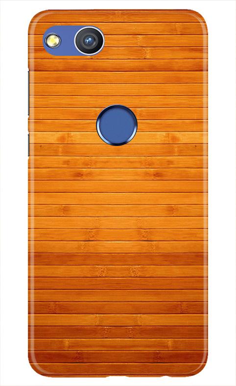 Wooden Look Case for Honor 8 Lite  (Design - 111)