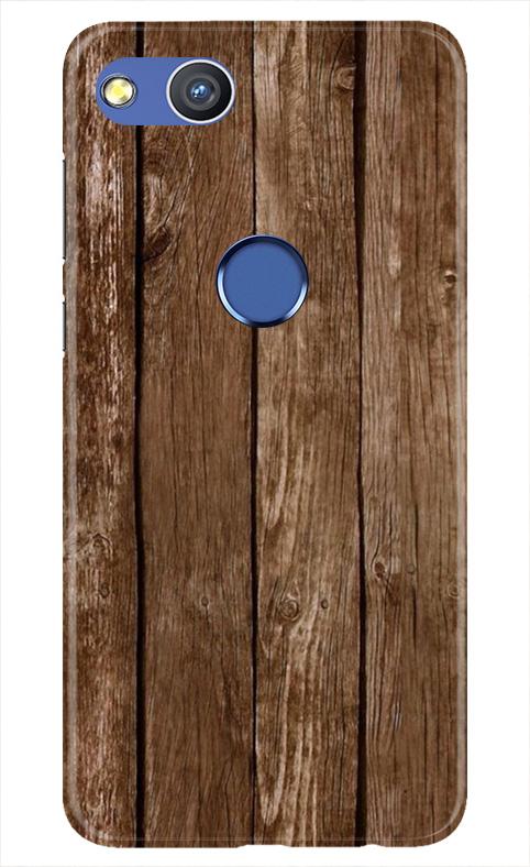 Wooden Look Case for Honor 8 Lite  (Design - 112)