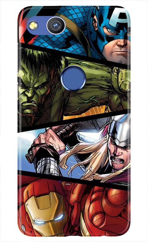 Avengers Superhero Case for Honor 8 Lite  (Design - 124)