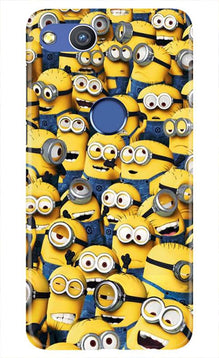 Minions Mobile Back Case for Honor 8 Lite  (Design - 126)