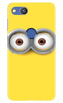 Minions Mobile Back Case for Honor 8 Lite  (Design - 128)