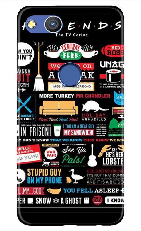 Friends Case for Honor 8 Lite  (Design - 145)