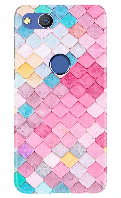 Pink Pattern Case for Honor 8 Lite (Design No. 215)