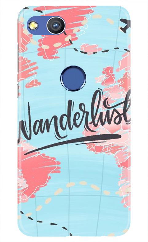 Wonderlust Travel Case for Honor 8 Lite (Design No. 223)