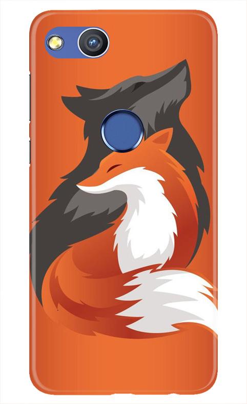 Wolf  Case for Honor 8 Lite (Design No. 224)
