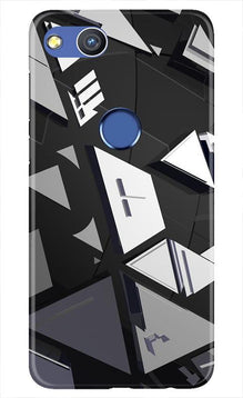 Modern Art Mobile Back Case for Honor 8 Lite (Design - 230)