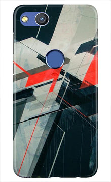 Modern Art Mobile Back Case for Honor 8 Lite (Design - 231)
