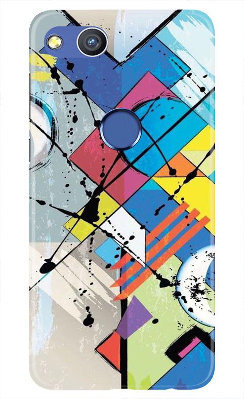 Modern Art Case for Honor 8 Lite (Design No. 235)