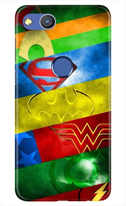 Superheros Logo Case for Honor 8 Lite (Design No. 251)