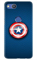 Captain America Shield Case for Honor 8 Lite (Design No. 253)