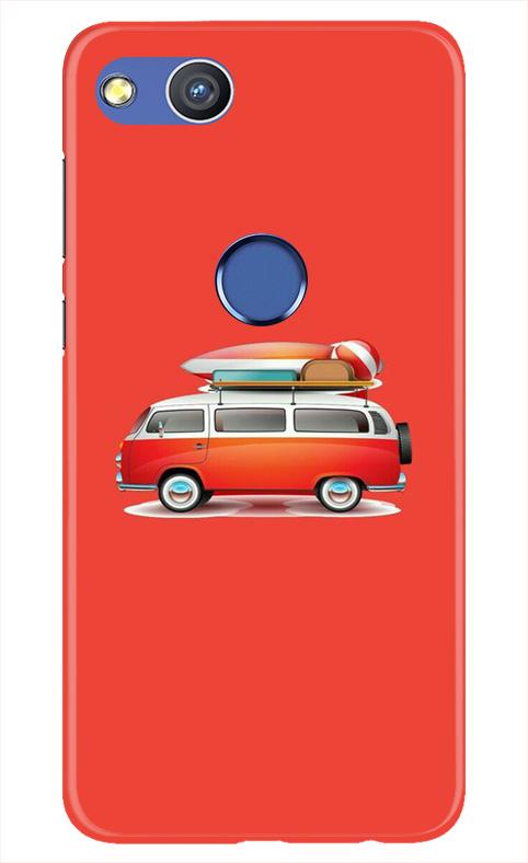 Travel Bus Case for Honor 8 Lite (Design No. 258)