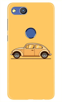 Vintage Car Mobile Back Case for Honor 8 Lite (Design - 262)