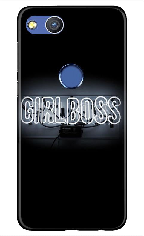 Girl Boss Black Case for Honor 8 Lite (Design No. 268)