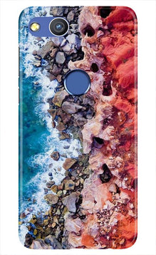 Sea Shore Mobile Back Case for Honor 8 Lite (Design - 273)