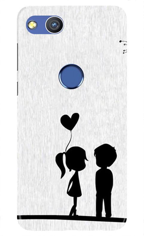 Cute Kid Couple Case for Honor 8 Lite (Design No. 283)