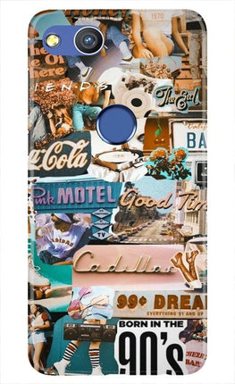 Vintage Design Case for Honor 8 Lite (Design No. 284)