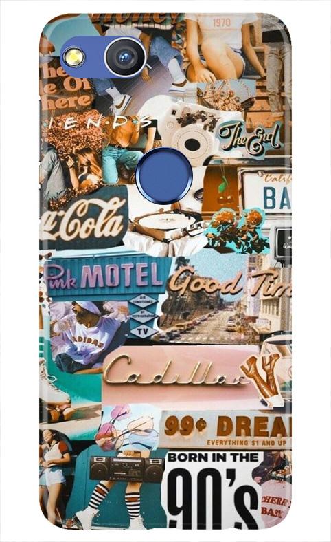 Vintage Design Case for Honor 8 Lite (Design No. 284)