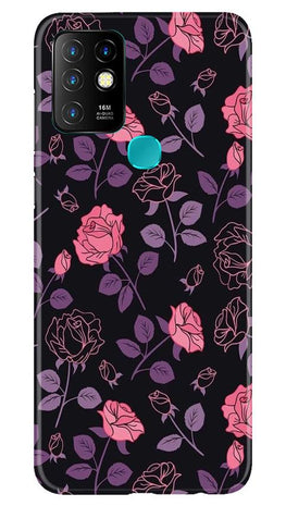 Rose Pattern Case for Infinix Hot 10