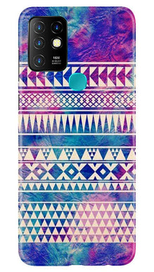 Modern Art Mobile Back Case for Infinix Hot 10 (Design - 8)