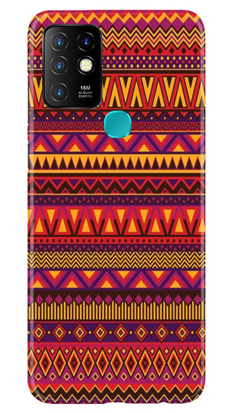 Zigzag line pattern2 Case for Infinix Hot 10