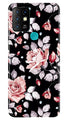 Pink rose Case for Infinix Hot 10