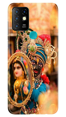 Lord Krishna5 Mobile Back Case for Infinix Hot 10 (Design - 20)