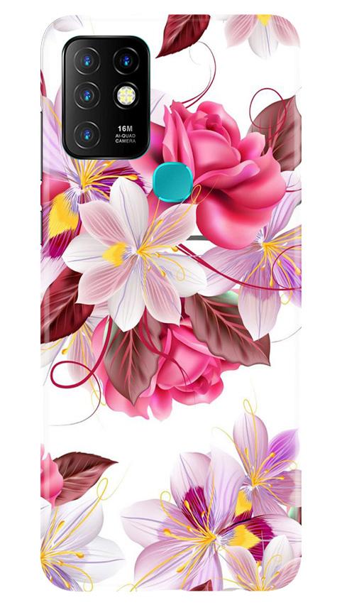 Beautiful flowers Case for Infinix Hot 10
