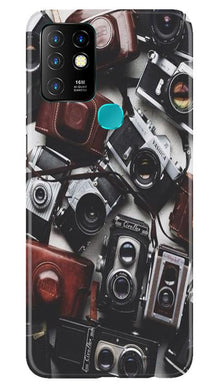 Cameras Mobile Back Case for Infinix Hot 10 (Design - 57)