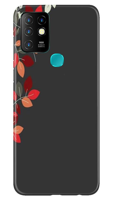 Grey Background Case for Infinix Hot 10