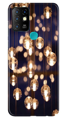 Party Bulb2 Mobile Back Case for Infinix Hot 10 (Design - 77)
